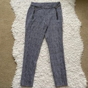 Michael Kors Black & White Pull On Pants